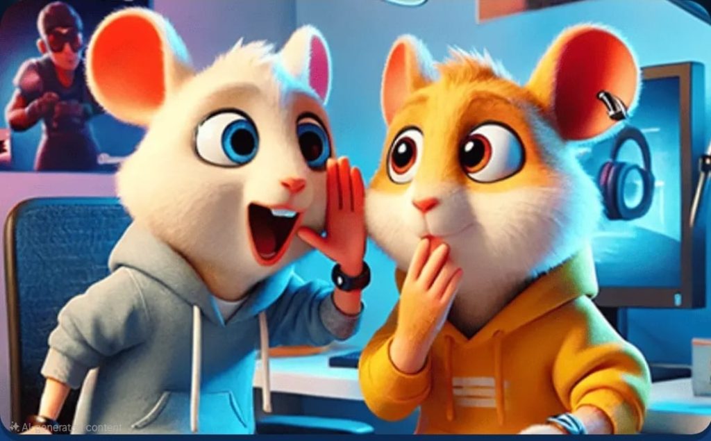 A rumor card in Hamster Kombat GameDev