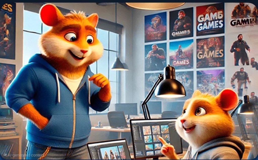 Give a talk card in Hamster Kombat GameDev
