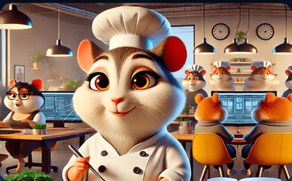 In-house chef card in Hamster Kombat GameDev