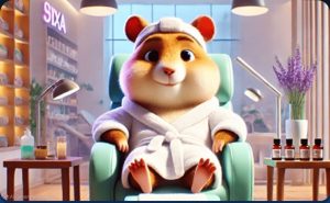 In-office spa card in Hamster Kombat GameDev