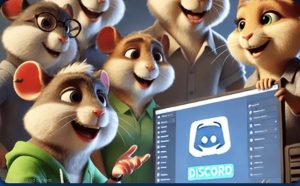 Open discord server card in Hamster Kombat GameDev