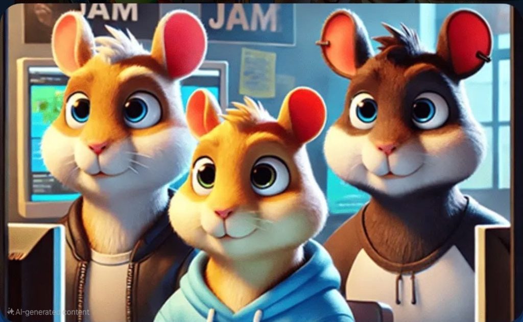 WEEKEND GAME JAMS card in Hamster Kombat GameDev